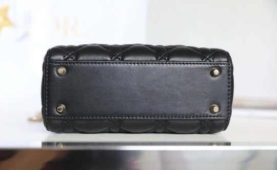 Mini Lady Dior Bag black with chain