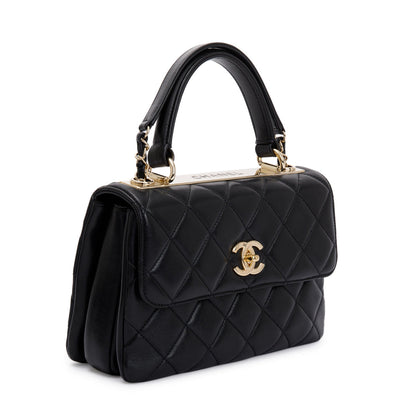 chanel Trendy CC Top Handle Flap Bag small