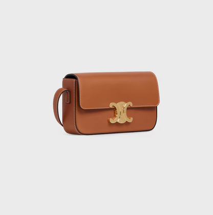 CLAUDE SHOULDER BAG IN Natural Calfskin