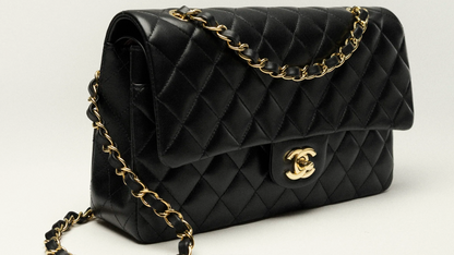 CHANEL Classic 11.12 Handbag Lambskin &amp; Gold-Tone Metal