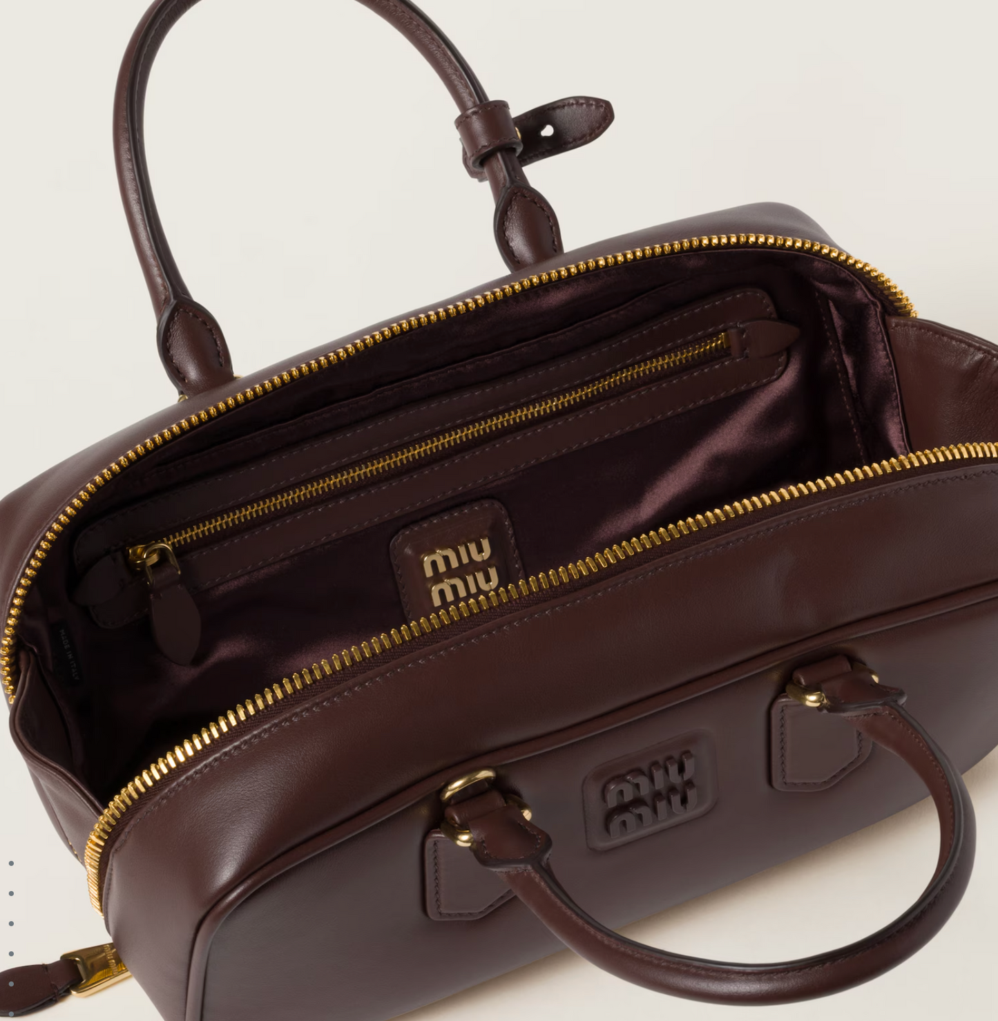 miu miu Arcadie leather bag small