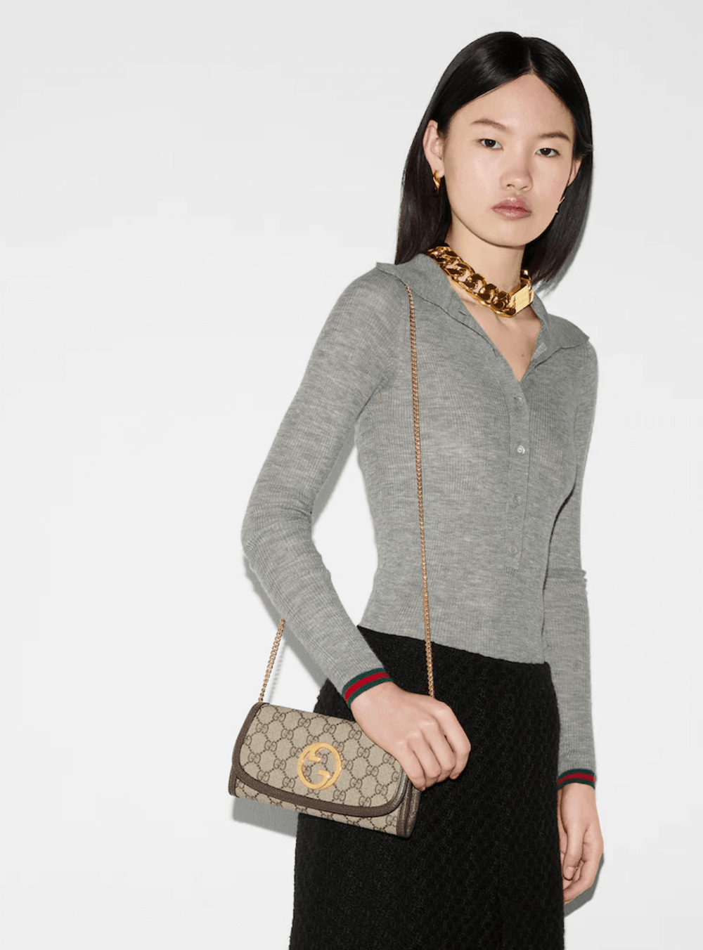 Gucci Blondie wallet on chain