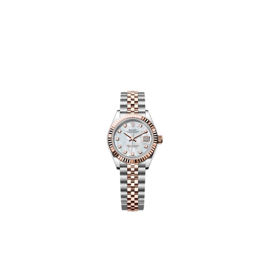 Lady-Datejust  Oyster, 31 mm, Oystersteel and Everose gold
