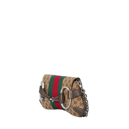 Horsebit Chain Medium Shoulder Bag