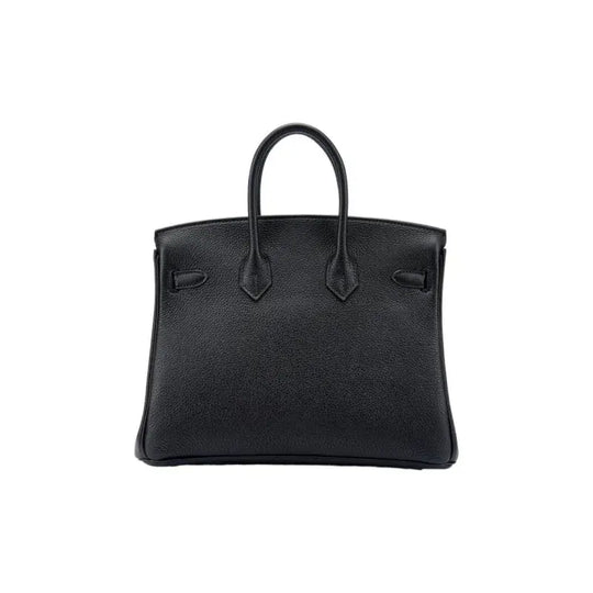 HERMES Birkin Bag black togo leather handbag with elegant design, a luxury bag for women with timeless appeal.