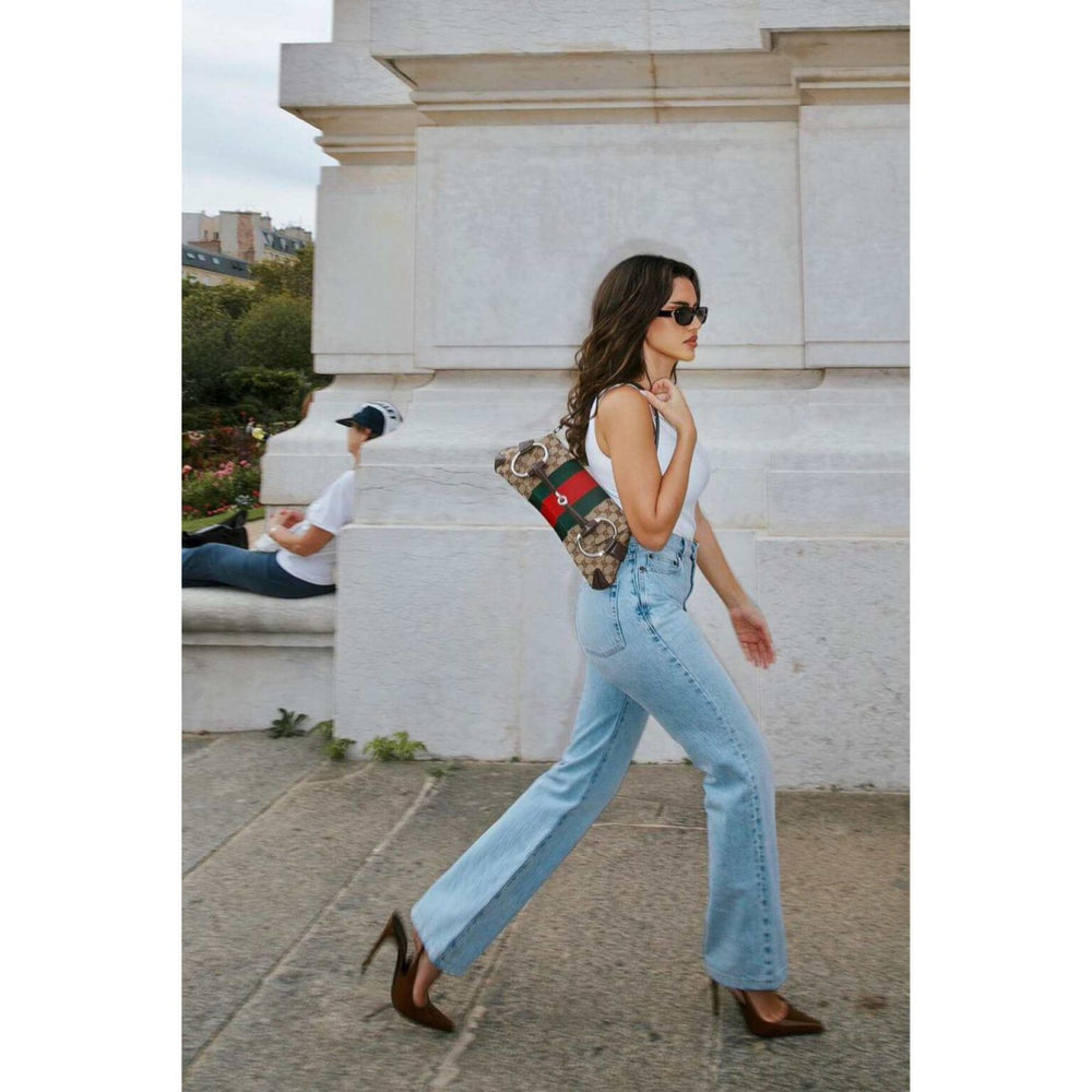 Horsebit Chain Medium Shoulder Bag