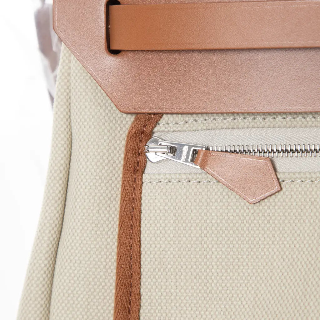 HERMÈS - BORSE Canvas Herbag 31