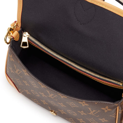 Louis Vuitton Diane Monogram Coated Canvas with Gold Hardware