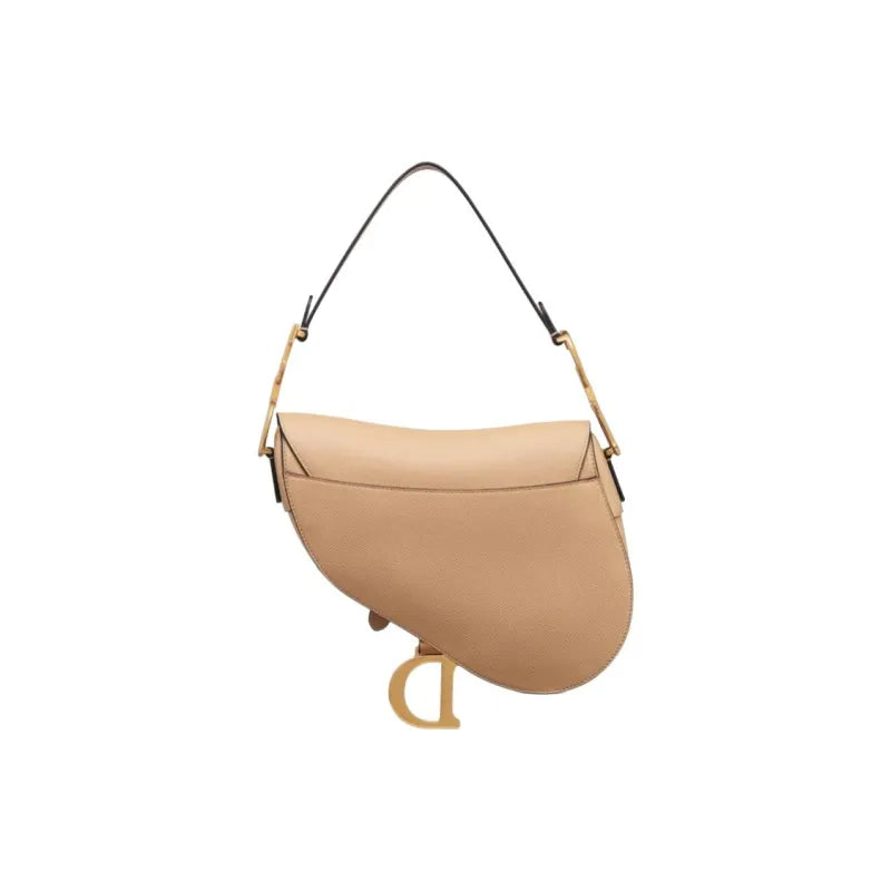 DIOR Saddle Calfskin Bag beige