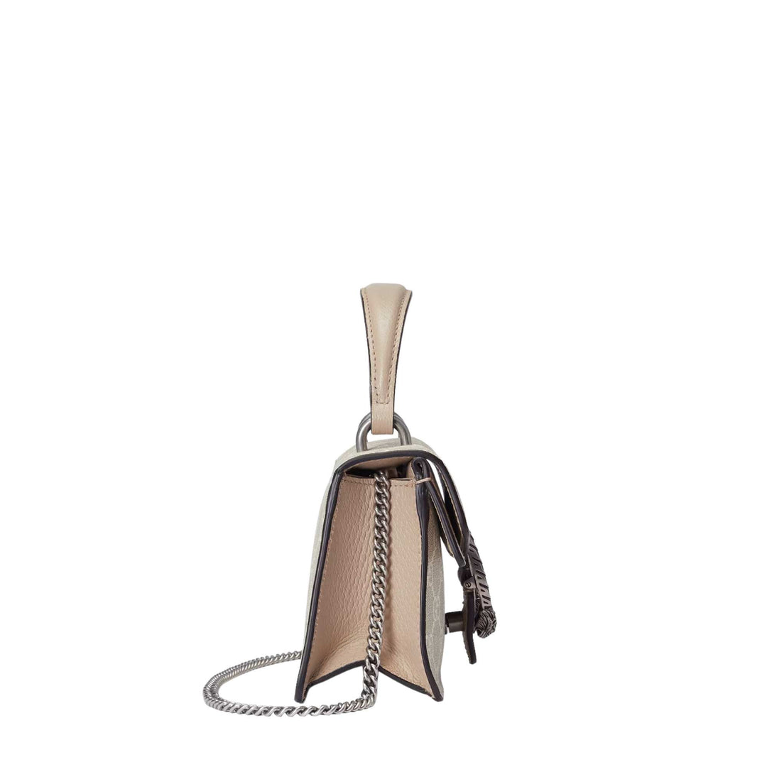 DIONYSUS MINI TOP HANDLE BAG beige