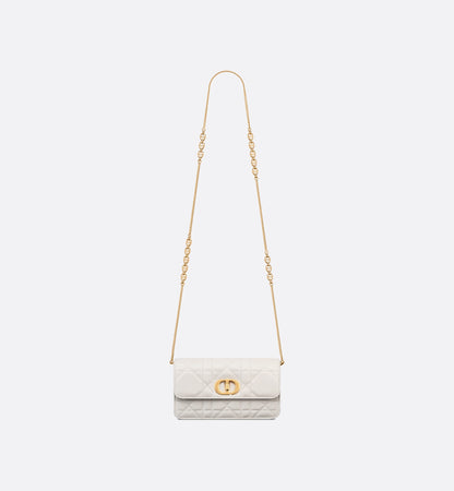 Miss Caro Pouch with Chain white