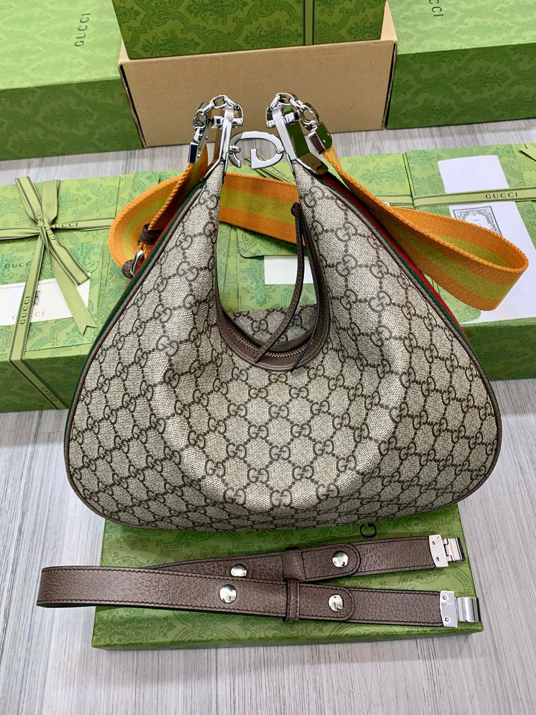 Gucci Attache Shoulder Bag