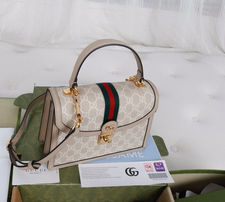Gucci Ophidia Top Handle Bag Medium