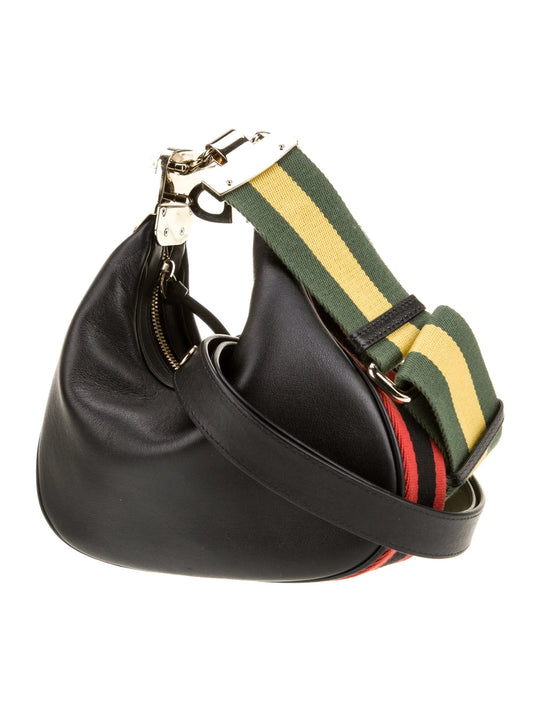 Gucci Attache Shoulder Bag black
