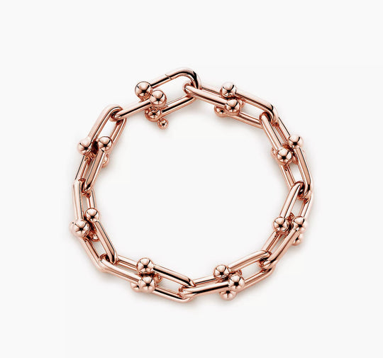 Tifanny hardwear bracelet rose gold