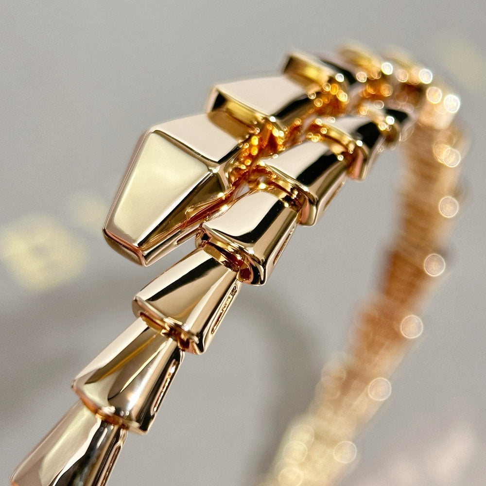 Bvlgari Jewelry Yellow Gold Serpenti Viper Bracelet