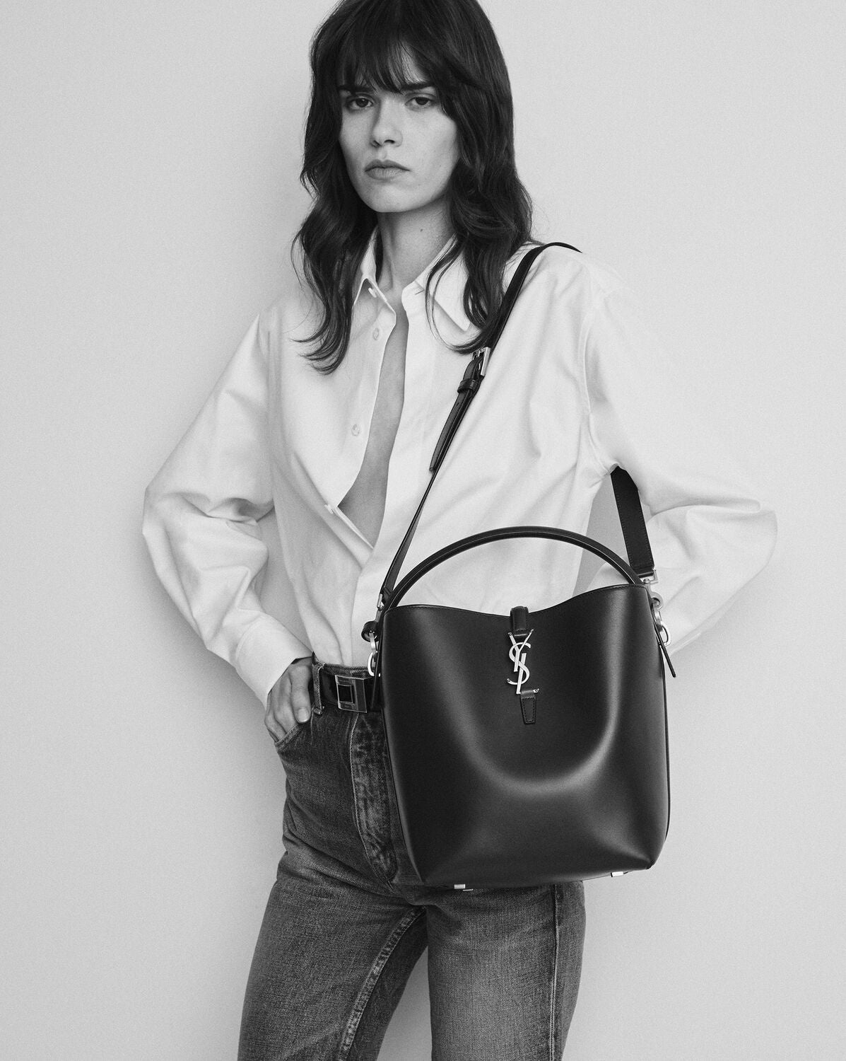 Saint Laurent 'Le 37' handbag – shiny leather