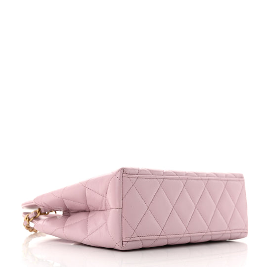 Chanel Kelly Top Handle Bag pink small