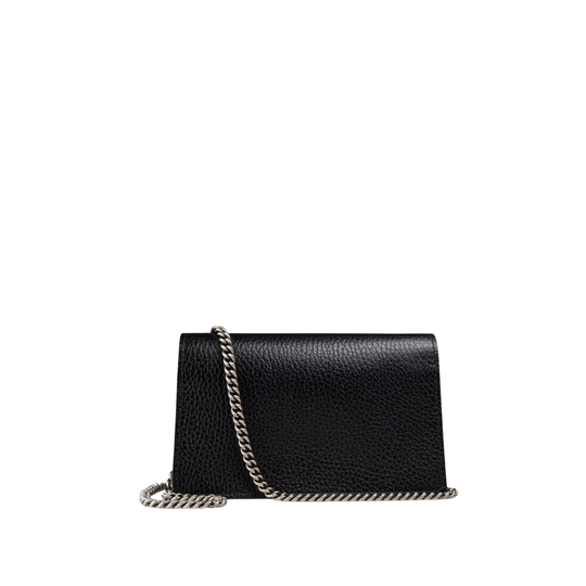 Gucci Dionysus Leather Mini Bag black