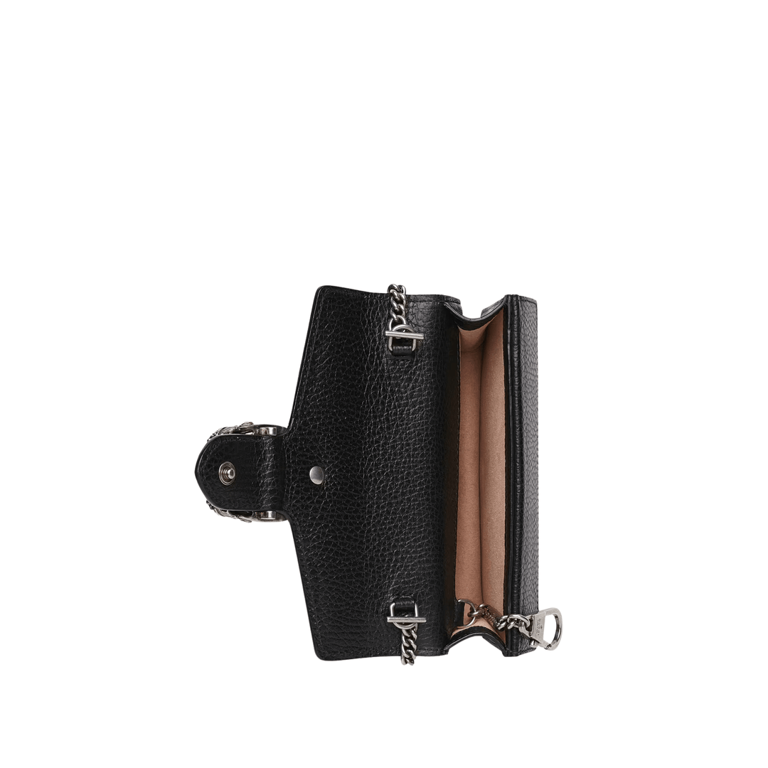 Gucci Dionysus Leather Mini Bag black